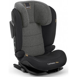 Детское автокресло Inglesina Cartesio i-Size с креплением Isofix — для детей 3–12 лет, цвет Vulcan Black